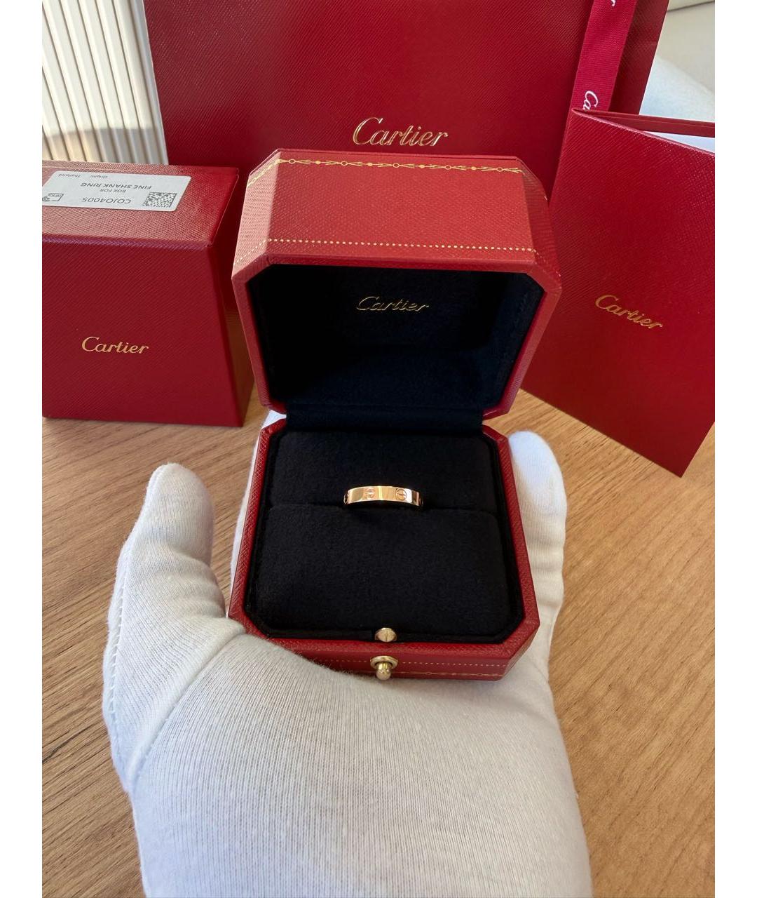 CARTIER Золотое кольцо из розового золота, фото 5