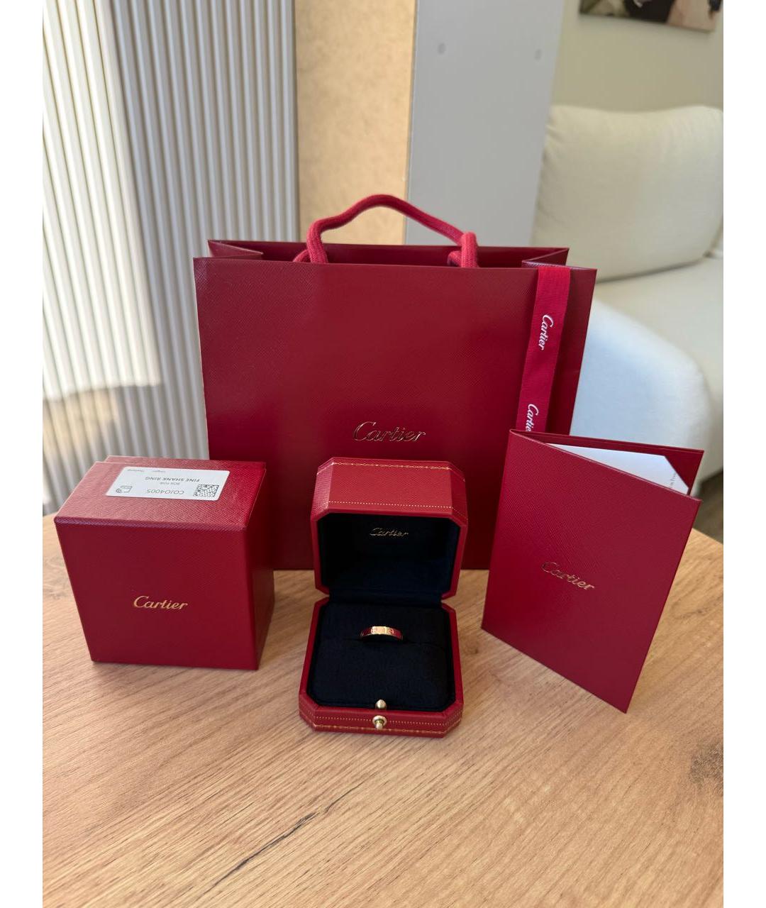 CARTIER Золотое кольцо из розового золота, фото 3