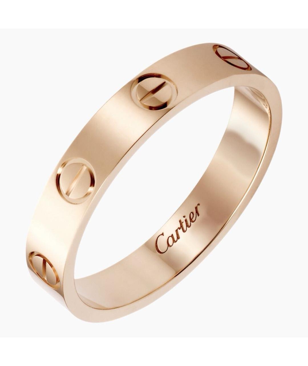 CARTIER Золотое кольцо из розового золота, фото 2