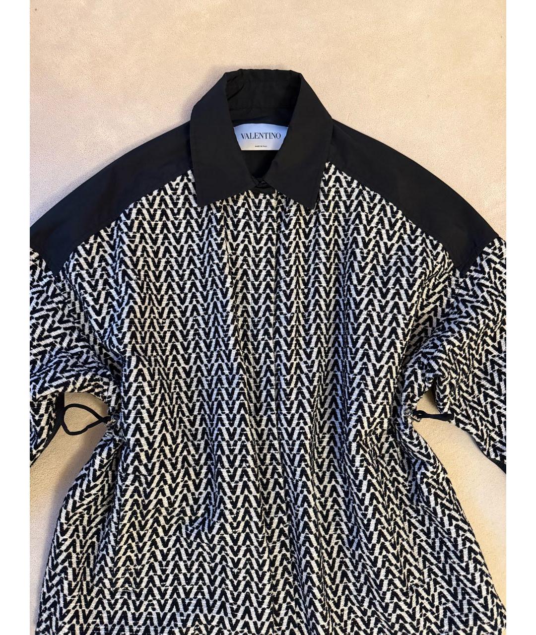 VALENTINO Черная твидовая рубашка, фото 4