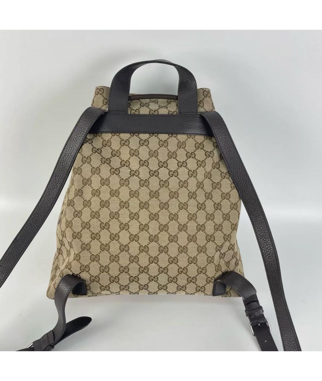 GUCCI Коричневый рюкзак, фото 2