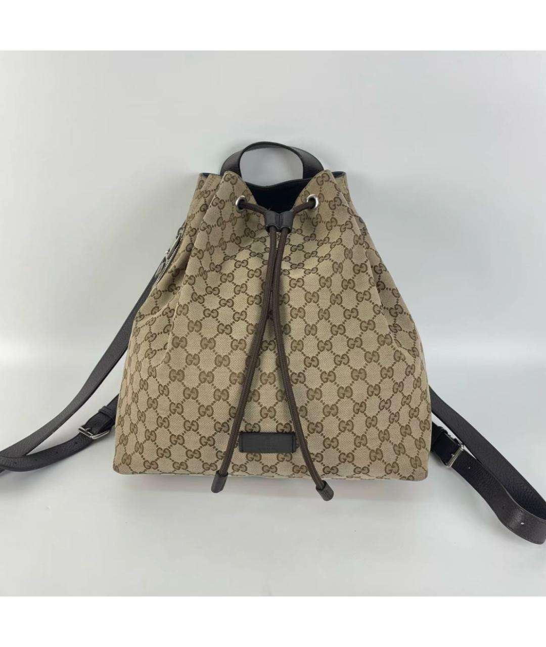 GUCCI Коричневый рюкзак, фото 6