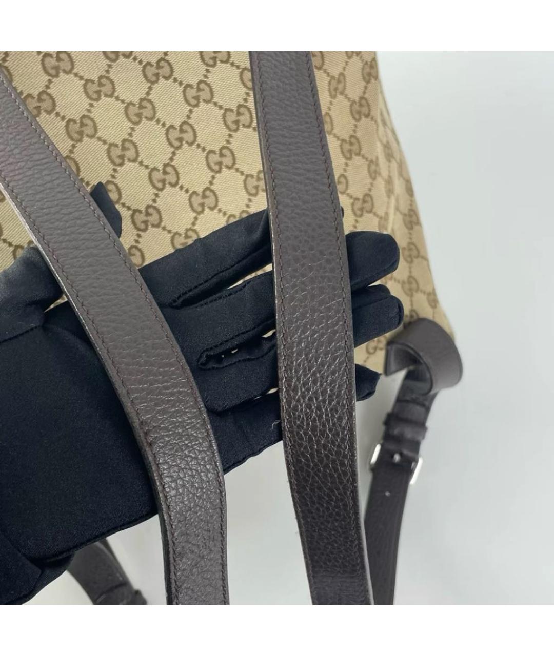 GUCCI Коричневый рюкзак, фото 5