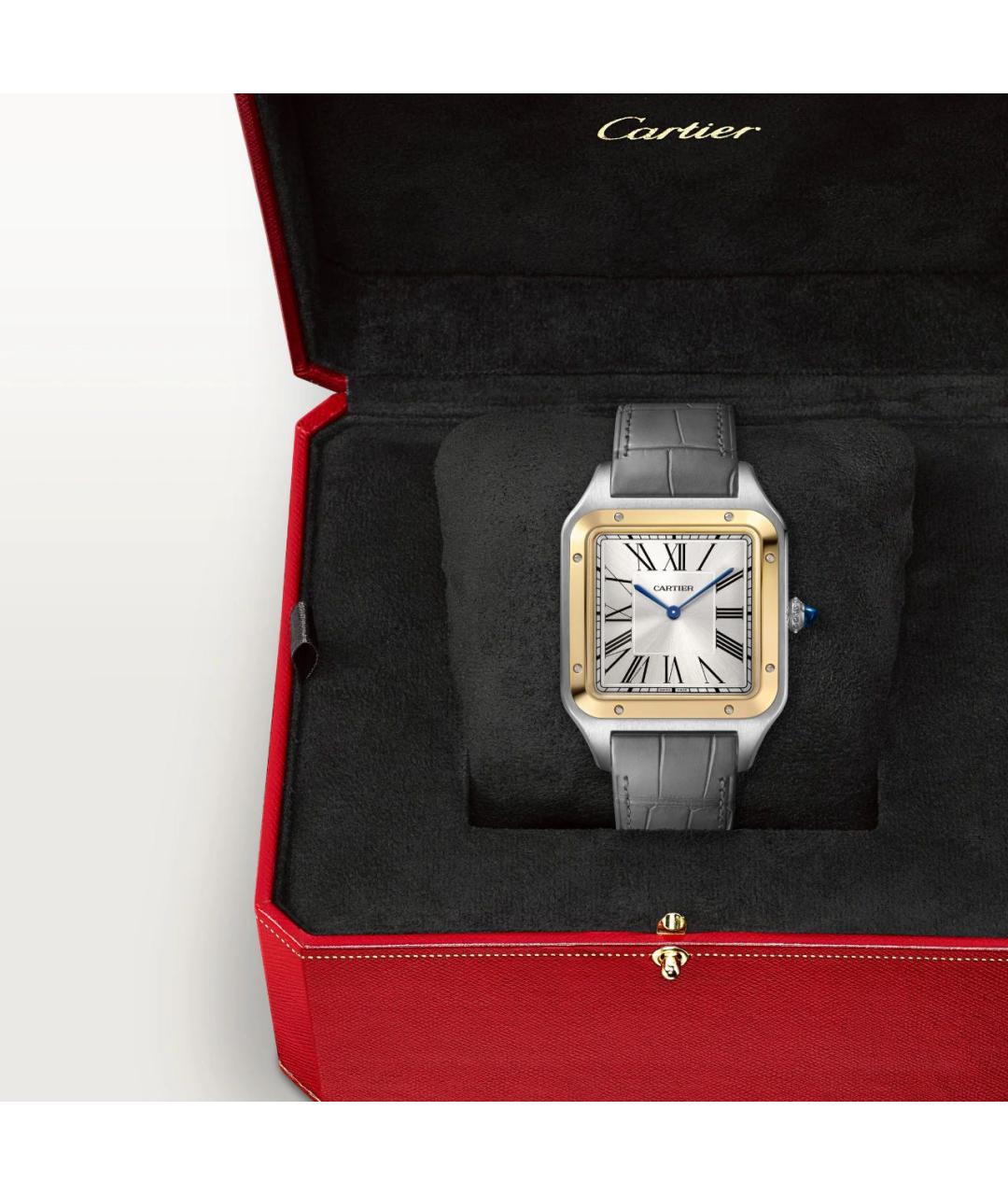 CARTIER Золотые часы, фото 7