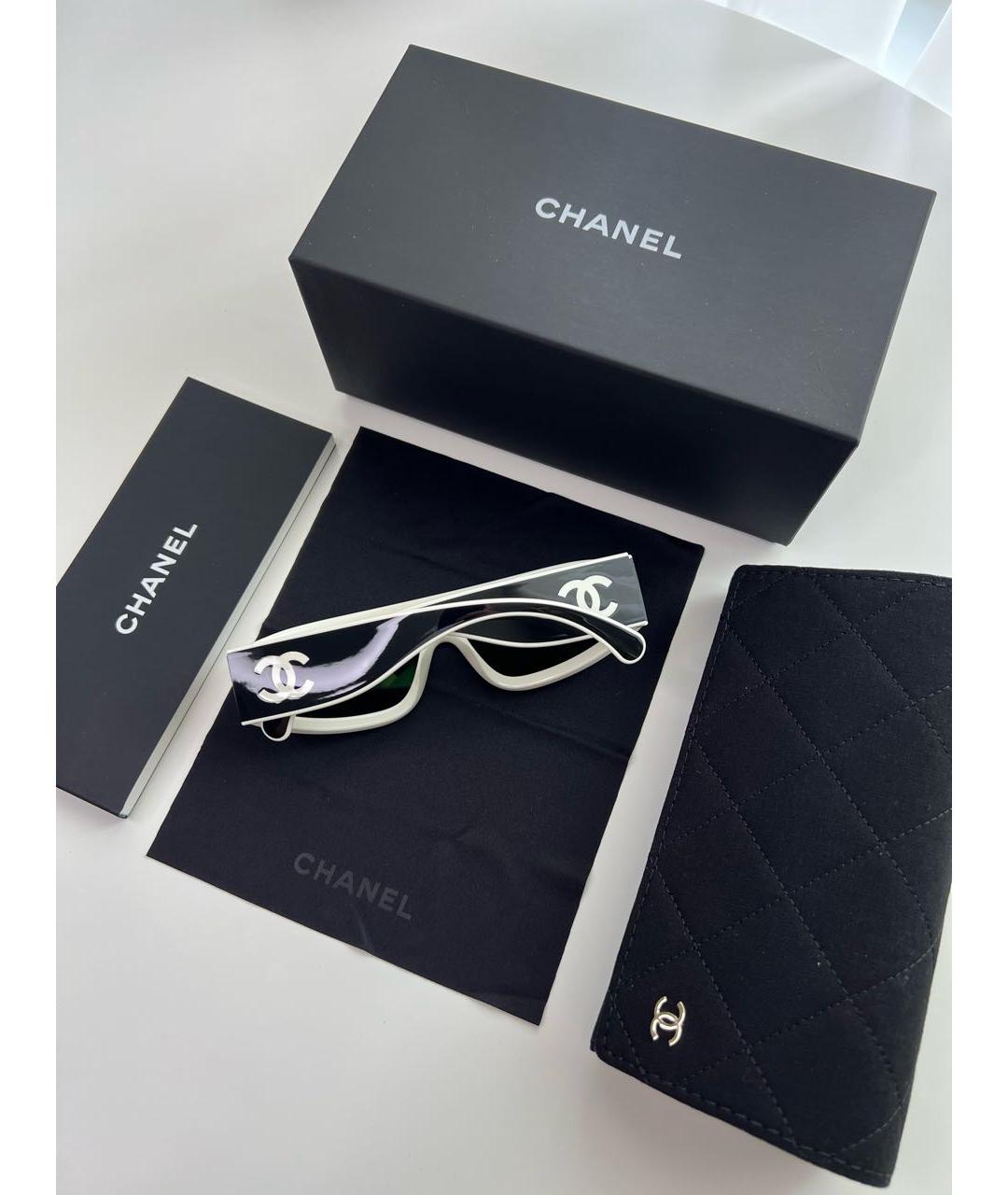 CHANEL Черные солнцезащитные очки, фото 2