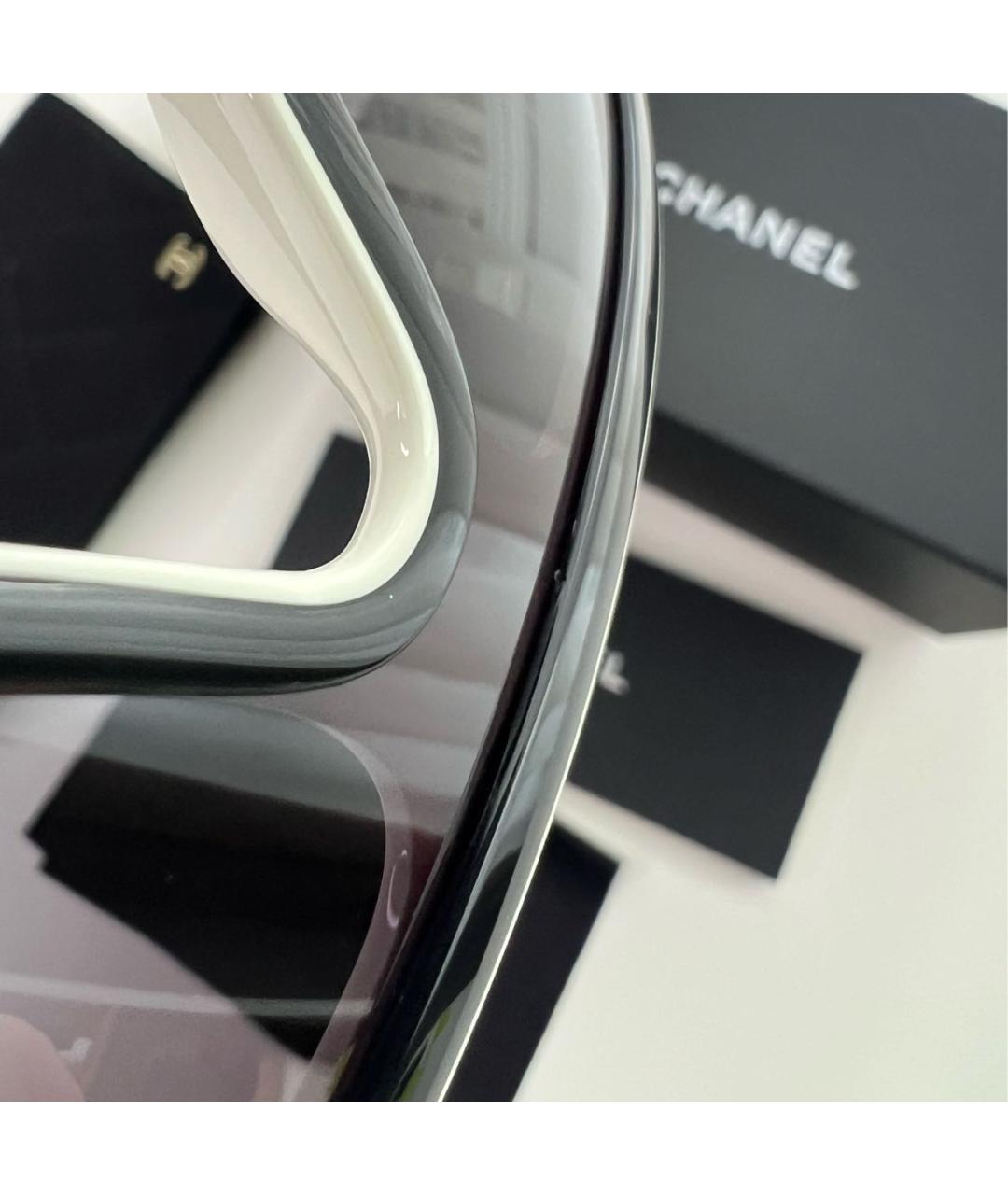 CHANEL Черные солнцезащитные очки, фото 8