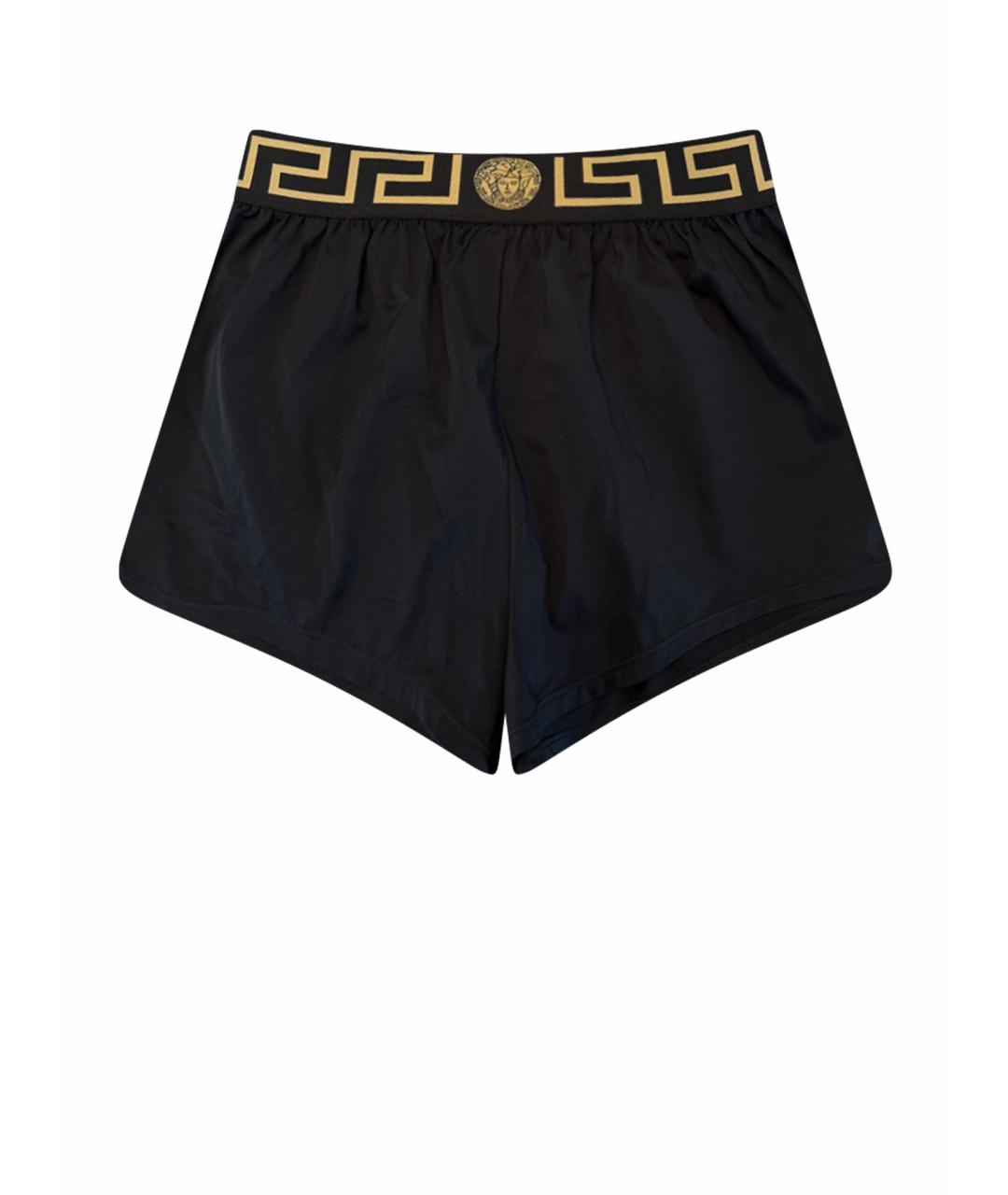 FENDI Черные синтетические шорты, фото 1