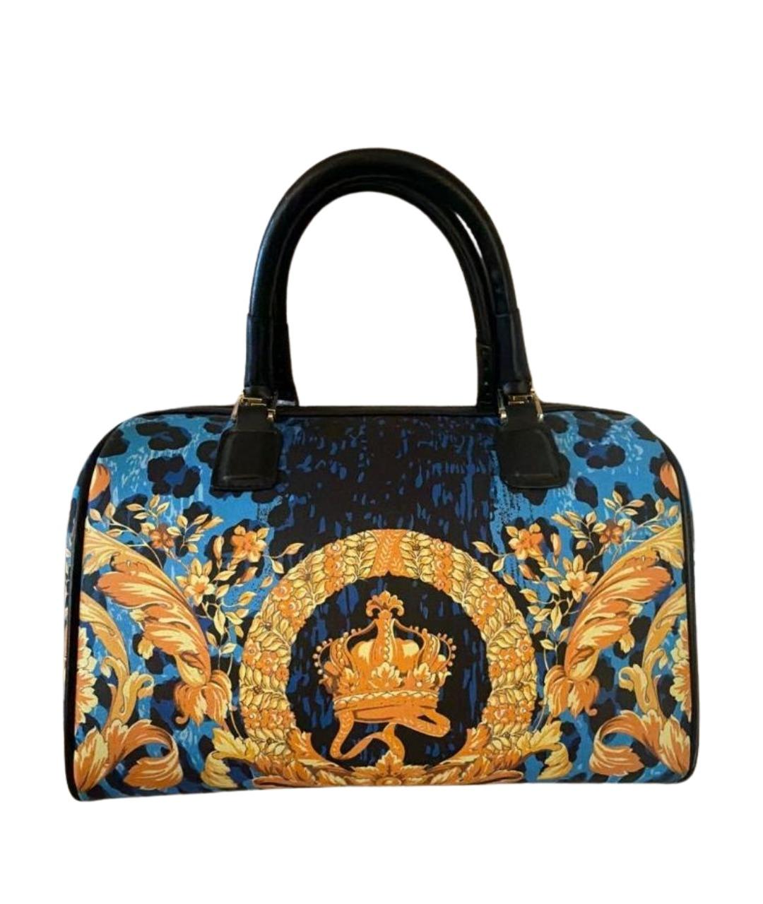 VERSACE Мульти кожаная сумка с короткими ручками, фото 1