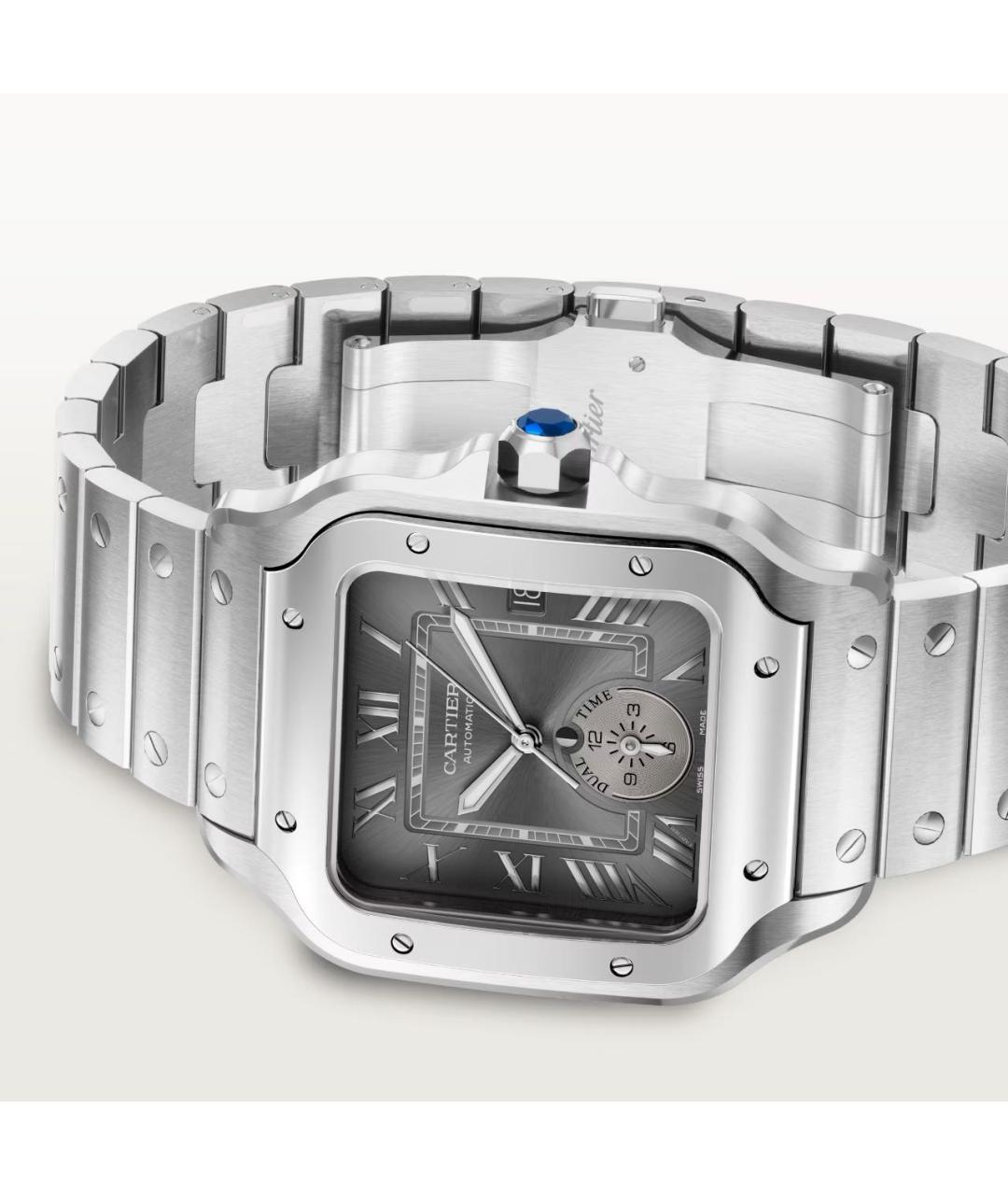 CARTIER Серебряные часы, фото 6