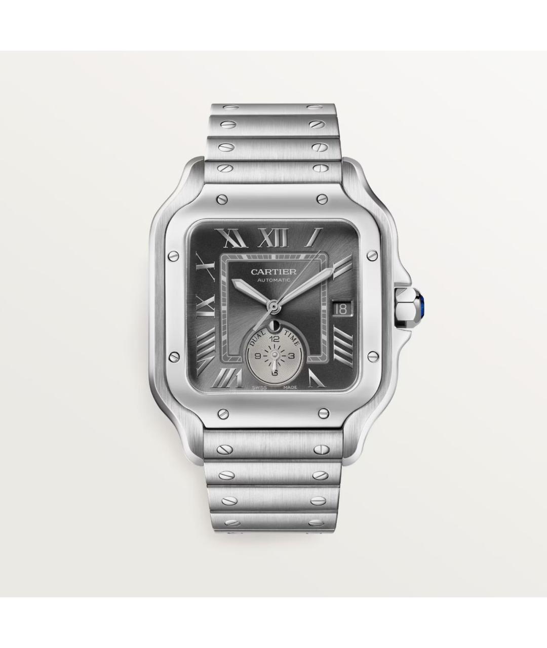 CARTIER Серебряные часы, фото 9