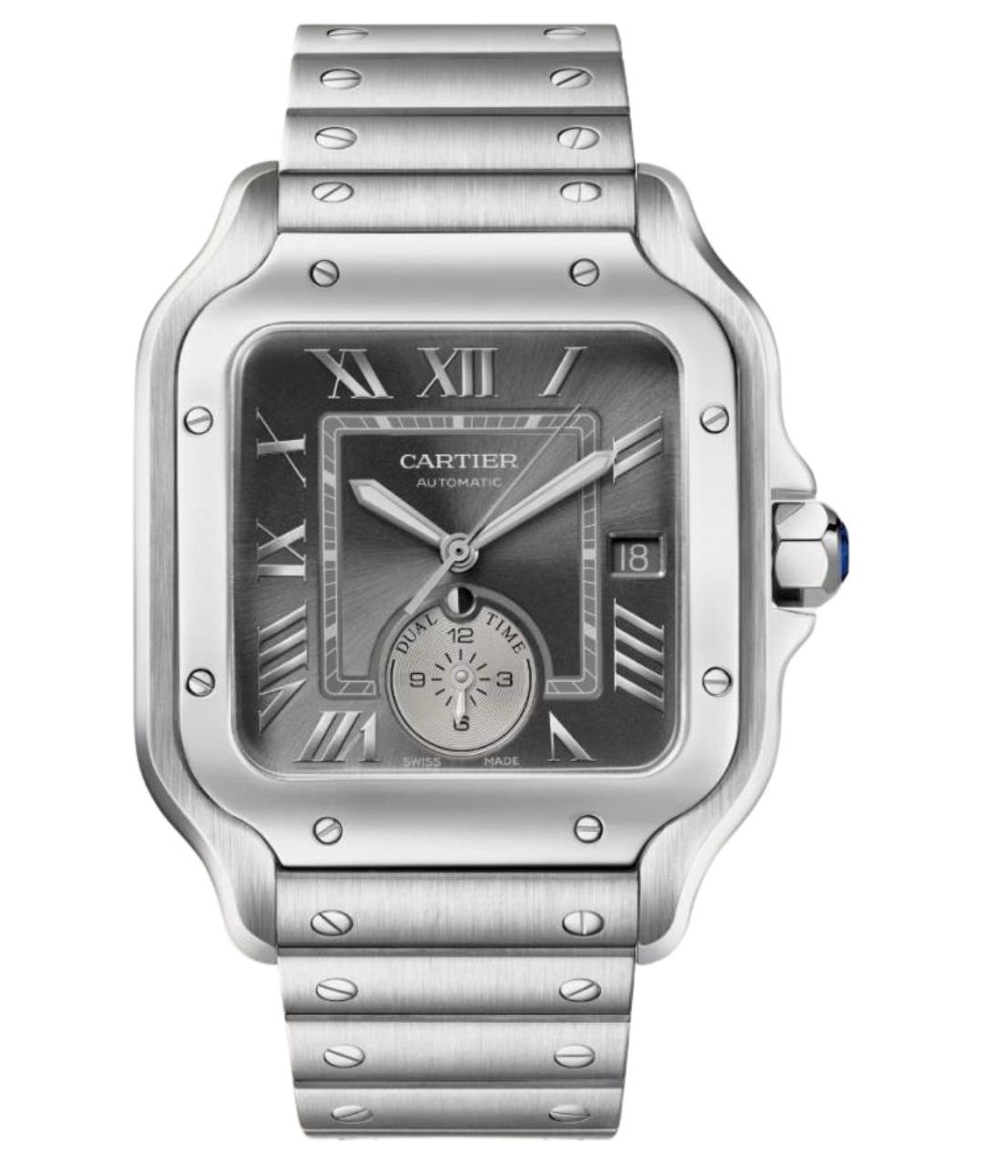 CARTIER Серебряные часы, фото 1