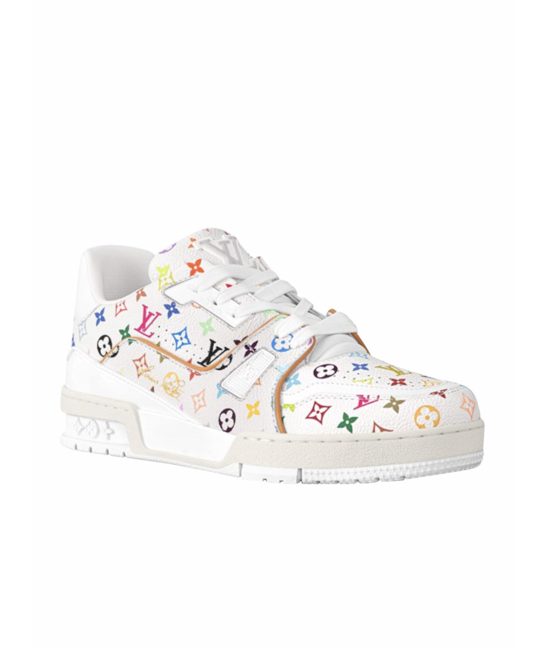 LOUIS VUITTON Мульти кожаные кеды, фото 1