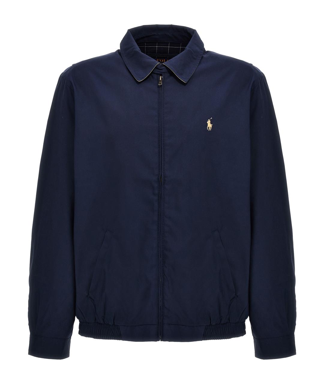 POLO RALPH LAUREN Синяя полиэстеровая куртка, фото 1