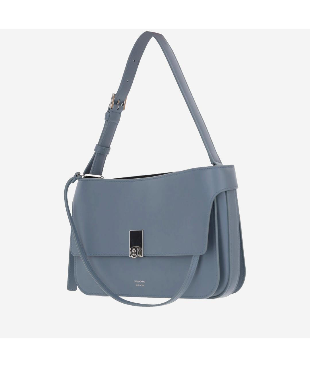 FERRAGAMO Кожаная сумка через плечо, фото 2