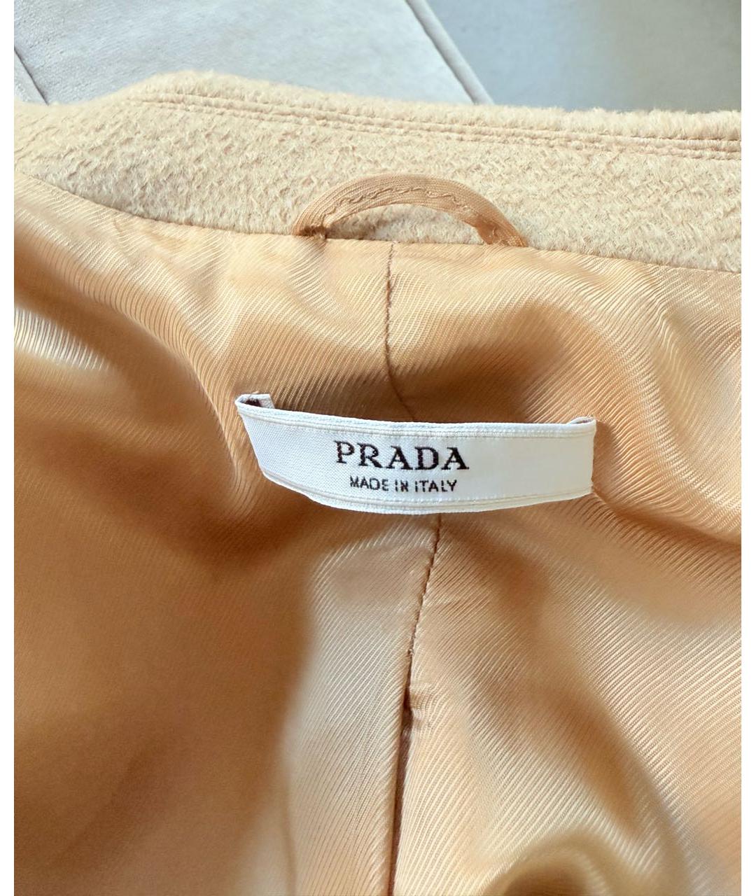 PRADA Шерстяное пальто, фото 5