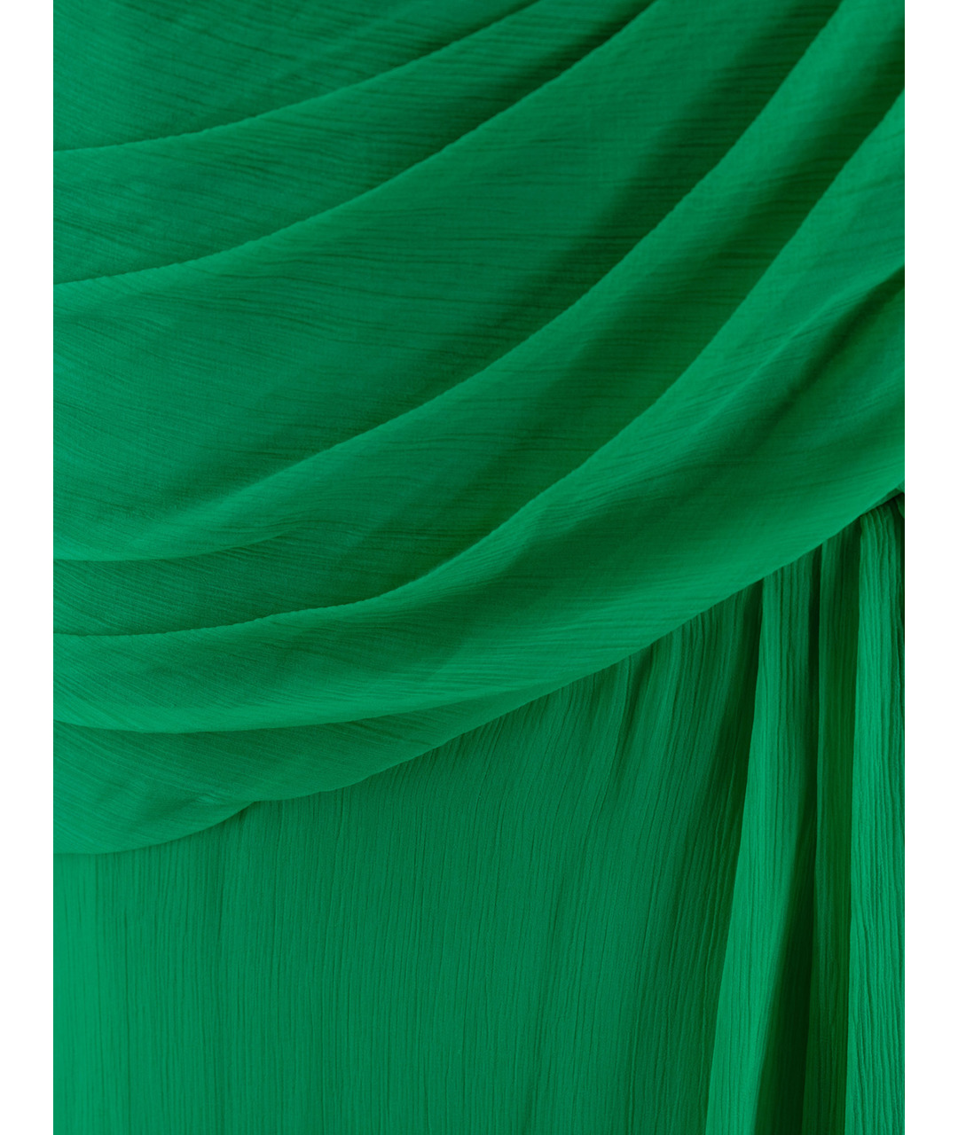OSCAR DE LA RENTA Зеленые шелковое вечернее платье, фото 4