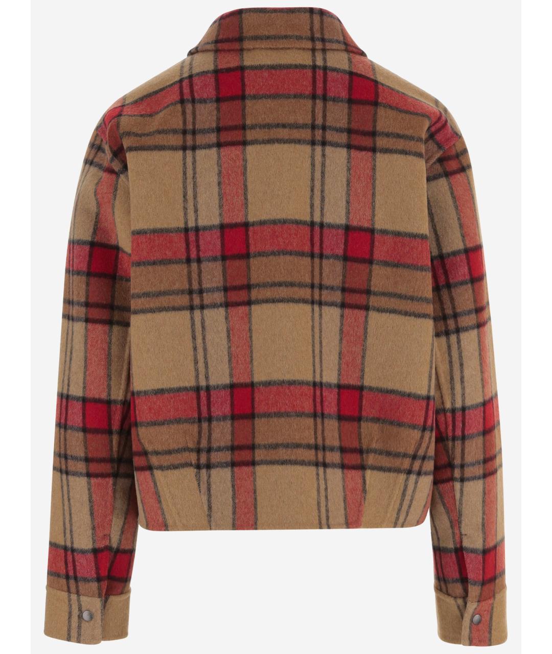 WOOLRICH Красная шерстяная рубашка, фото 2