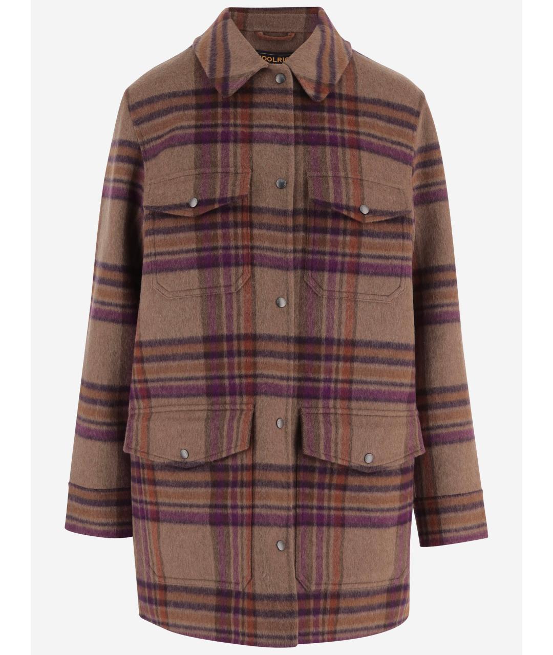 WOOLRICH Мульти шерстяная рубашка, фото 1