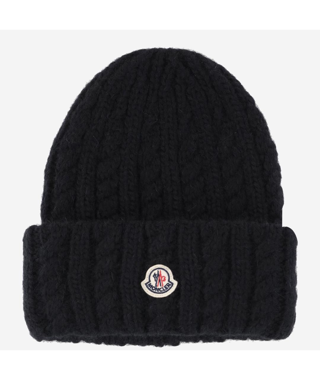 MONCLER Шерстяная шапка, фото 4