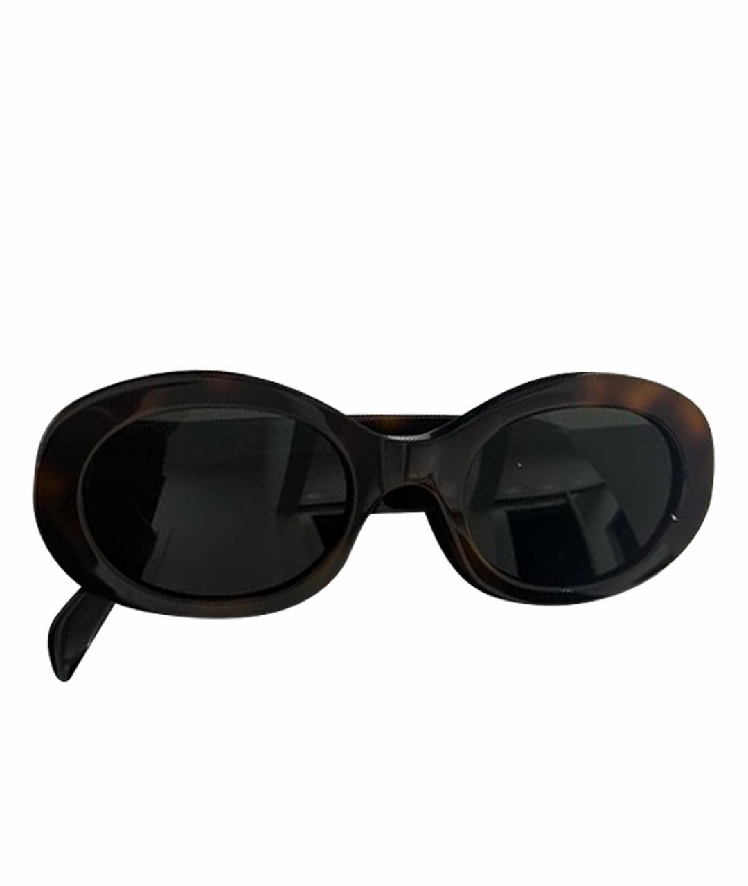 CELINE Мульти пластиковые солнцезащитные очки, фото 1