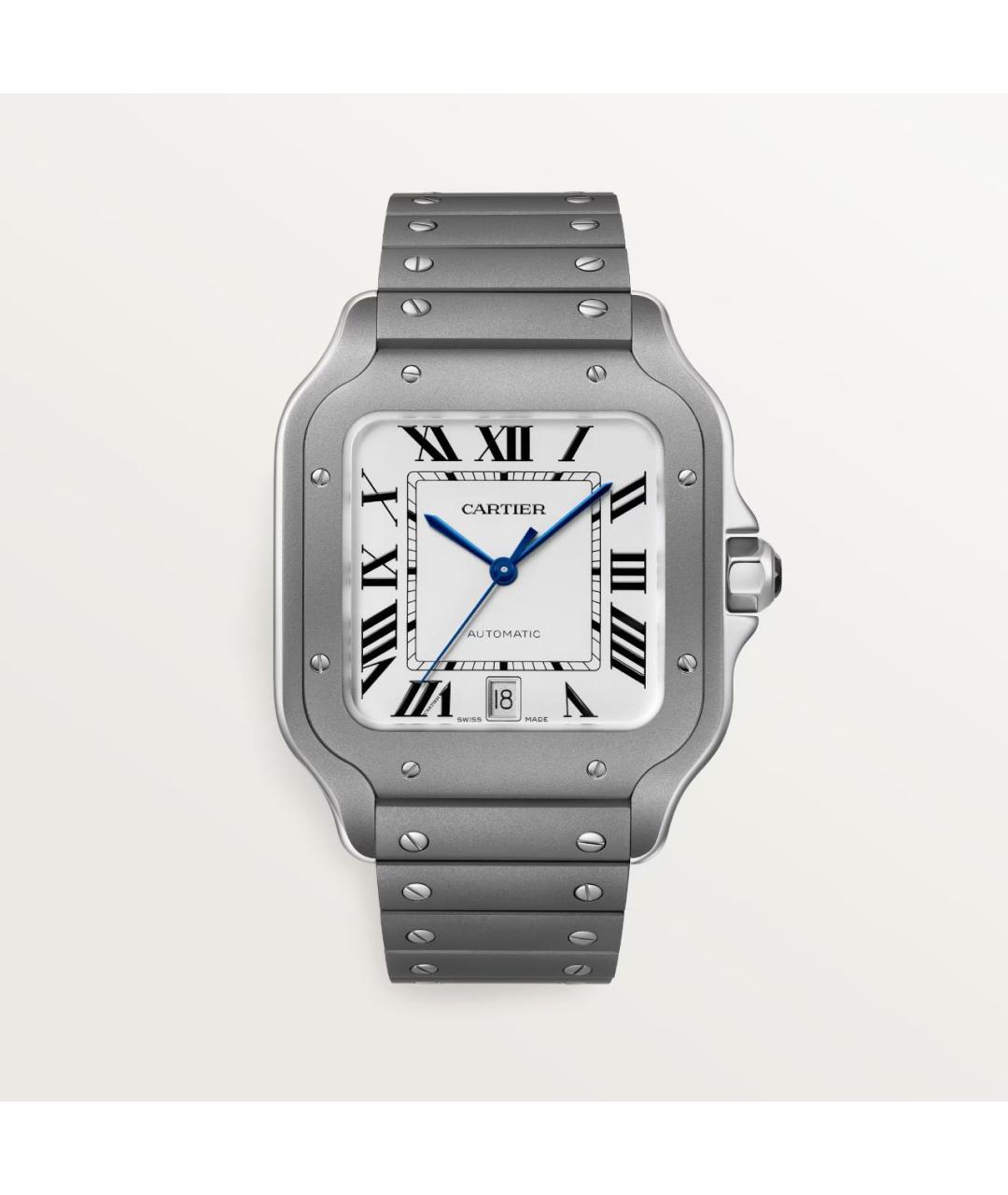 CARTIER Серые часы, фото 9