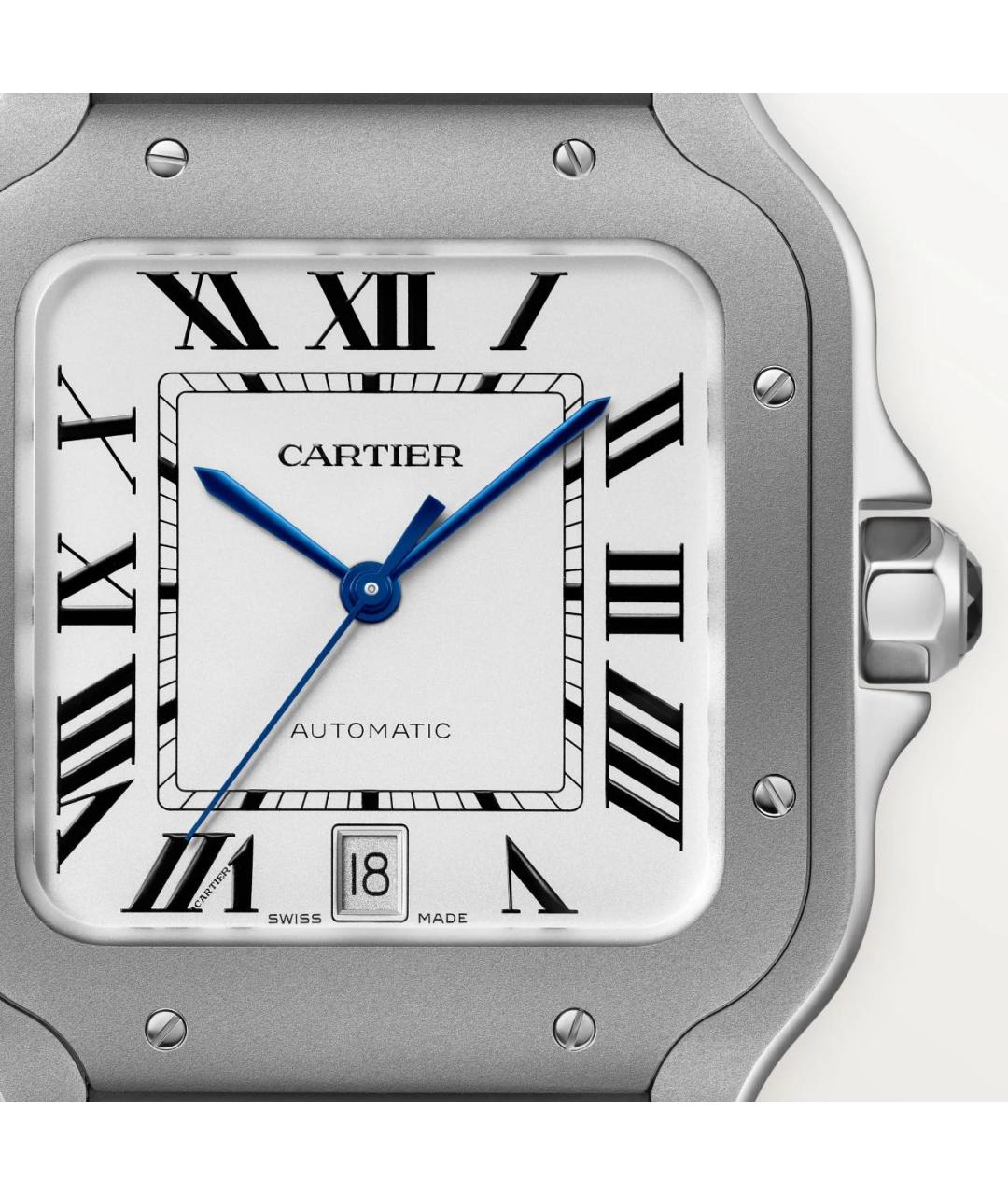 CARTIER Серые часы, фото 4