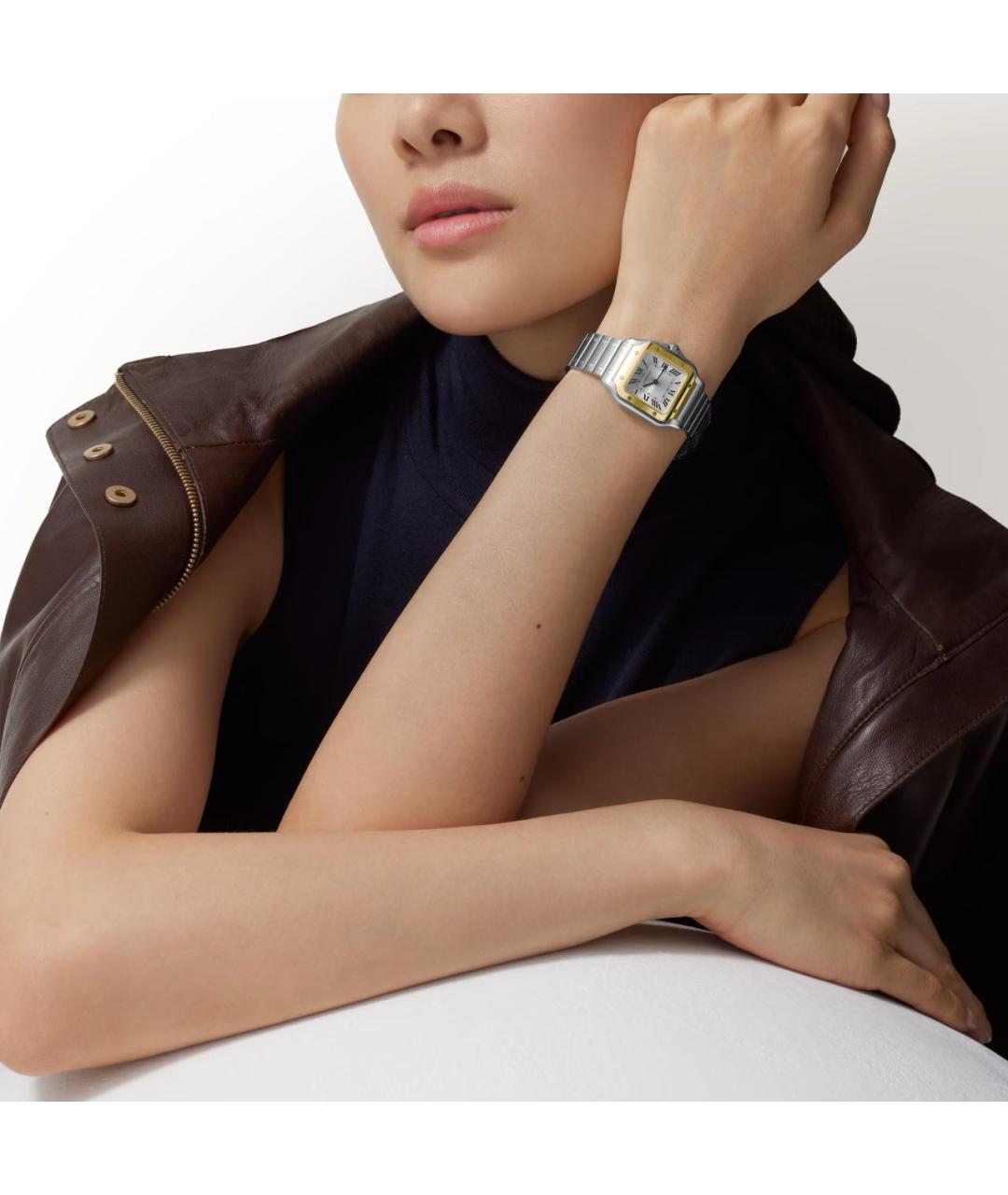 CARTIER Золотые часы, фото 2