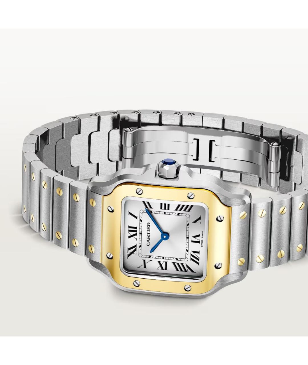 CARTIER Золотые часы, фото 6
