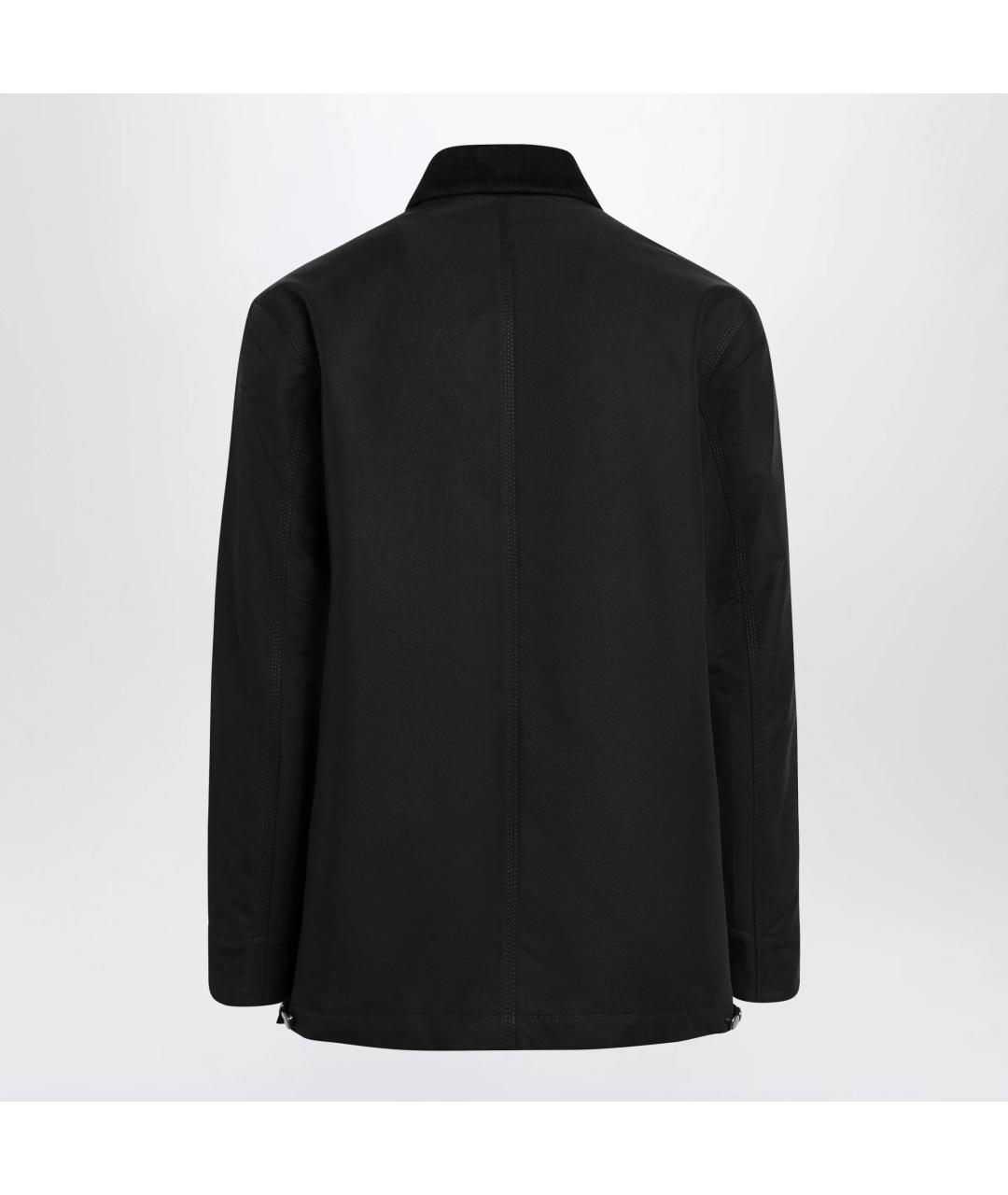 PRADA Черная полиамидовая куртка, фото 2