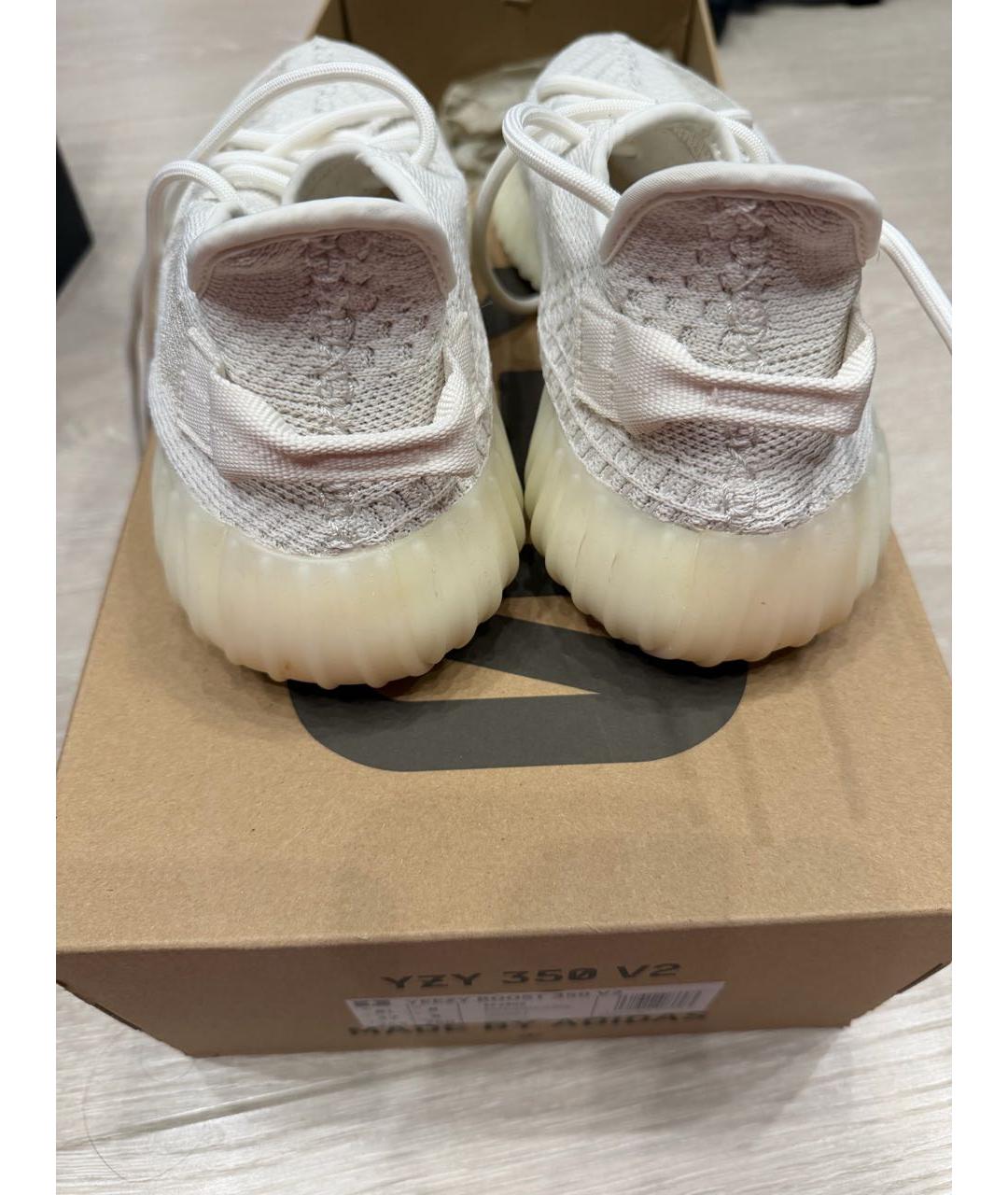 ADIDAS YEEZY Белые кроссовки, фото 3