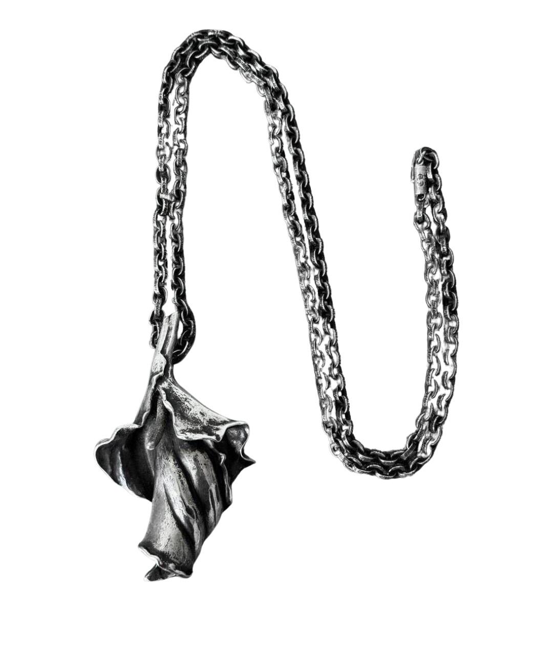 CHROME HEARTS Серебряное серебряное колье, фото 1