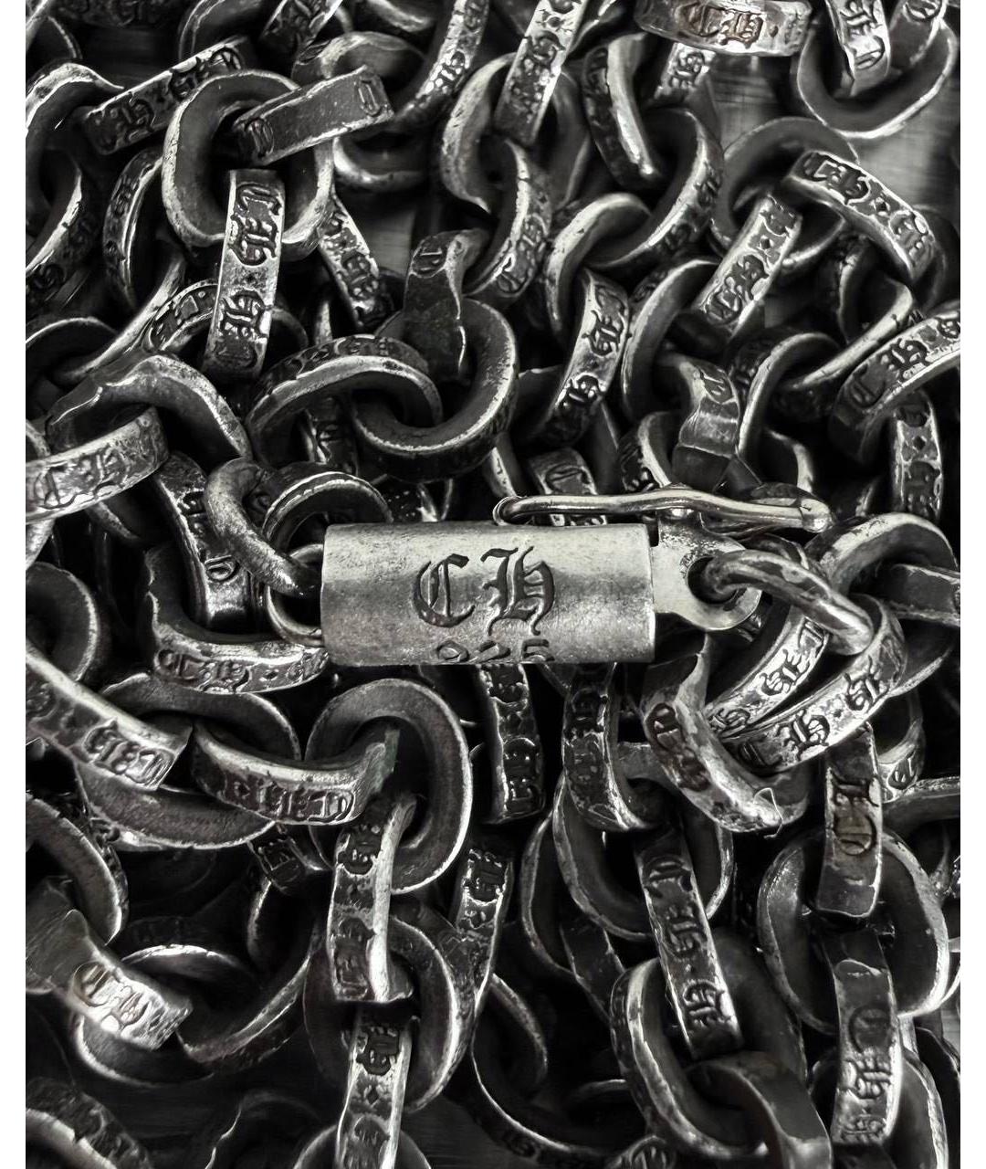 CHROME HEARTS Серебряное серебряное колье, фото 8