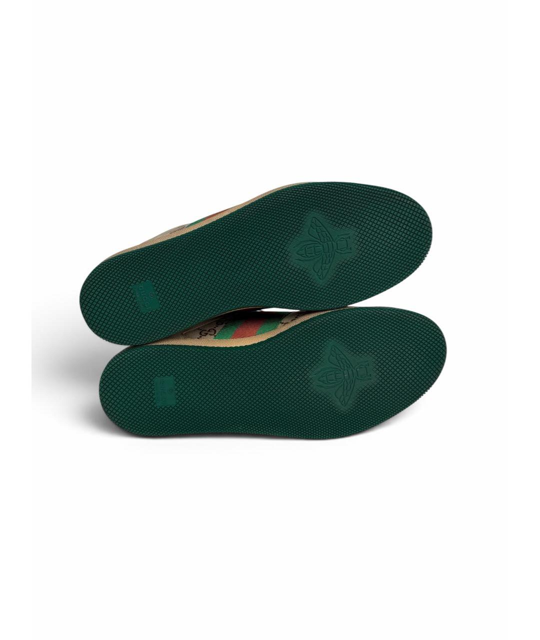 GUCCI Мульти низкие кроссовки / кеды, фото 6