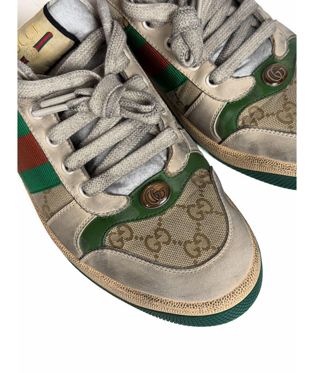 GUCCI Мульти низкие кроссовки / кеды, фото 7