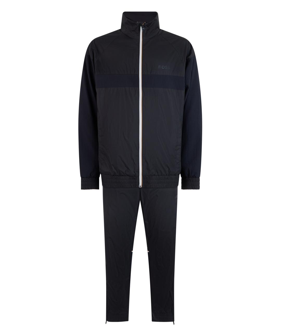 HUGO BOSS Черный полиэстеровый спортивный костюм, фото 1