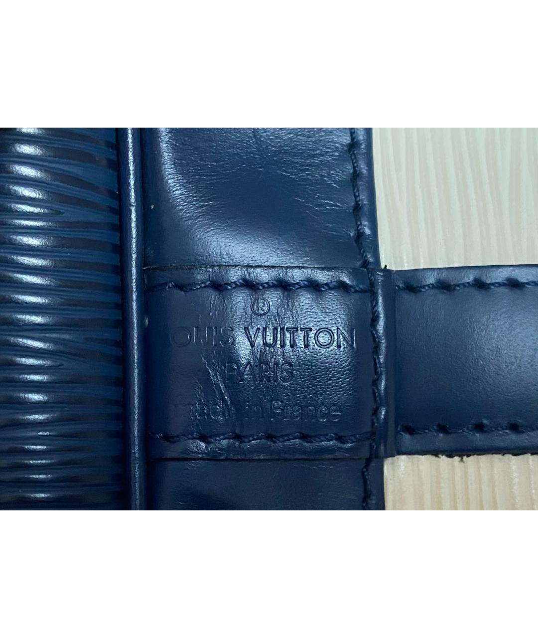 LOUIS VUITTON Белая кожаная сумка с короткими ручками, фото 5