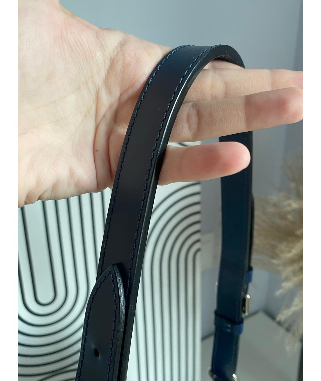 LOUIS VUITTON Белая кожаная сумка с короткими ручками, фото 4