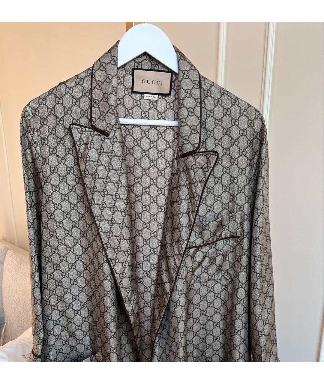 GUCCI Шелковая рубашка, фото 4