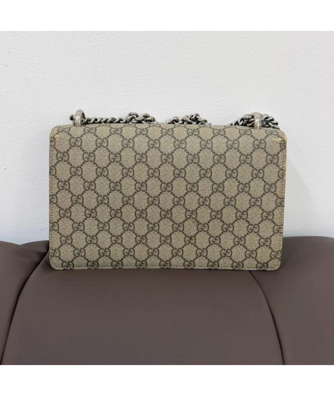 GUCCI Коричневая сумка через плечо, фото 2