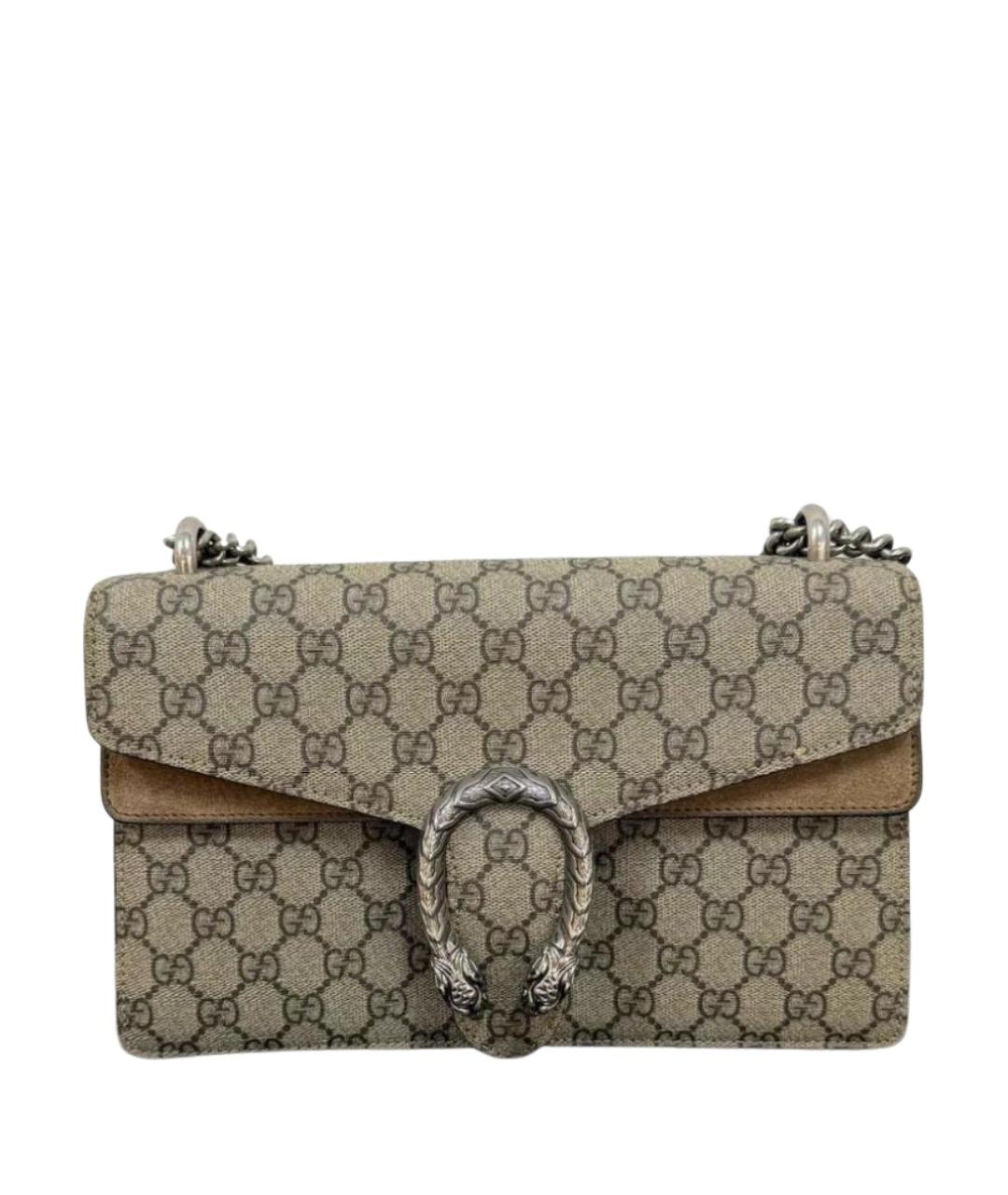 GUCCI Коричневая сумка через плечо, фото 1