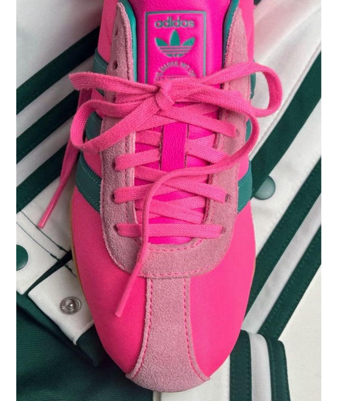 ADIDAS Фуксия текстильные кроссовки, фото 5