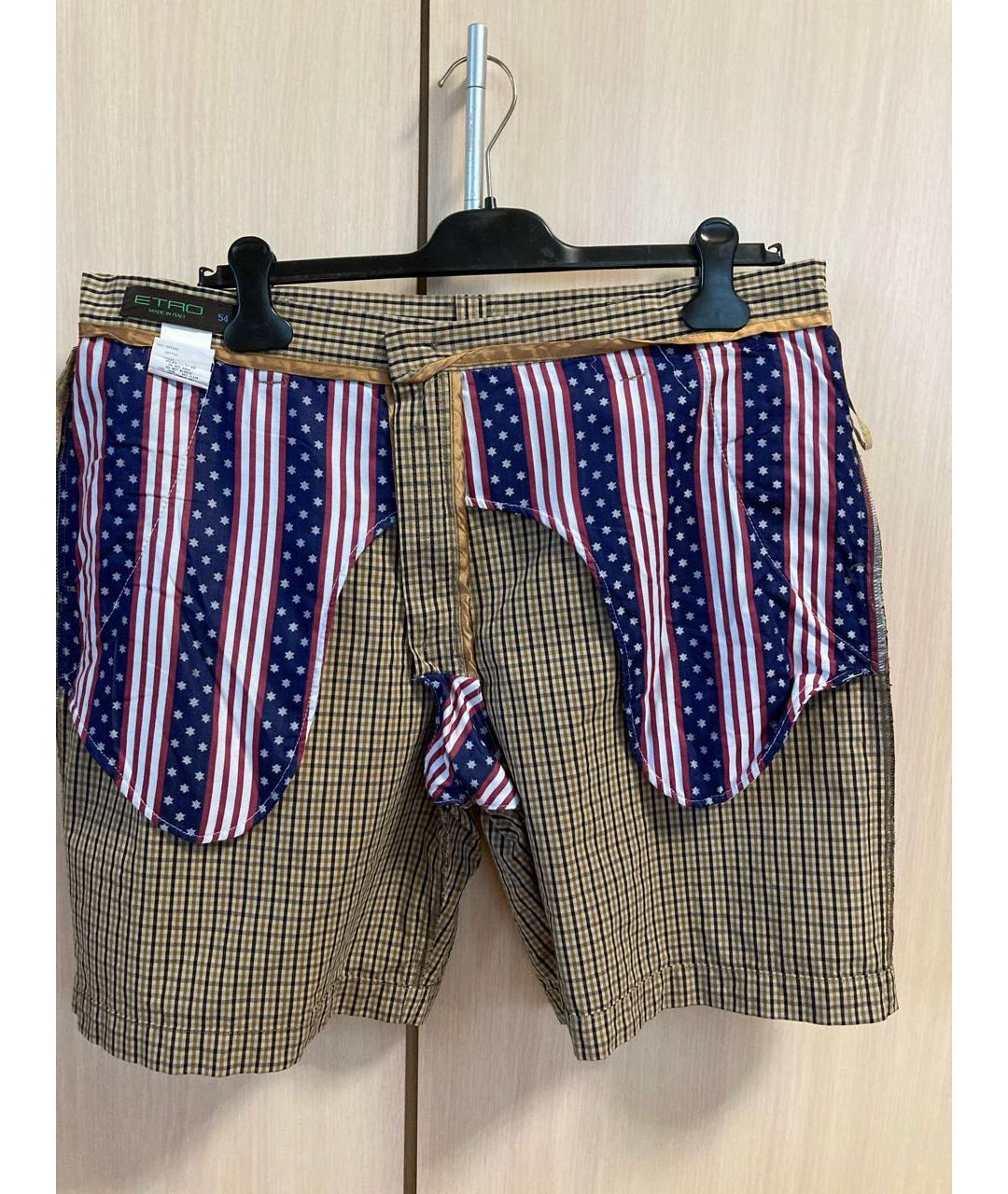 ETRO Мульти хлопковые шорты, фото 8