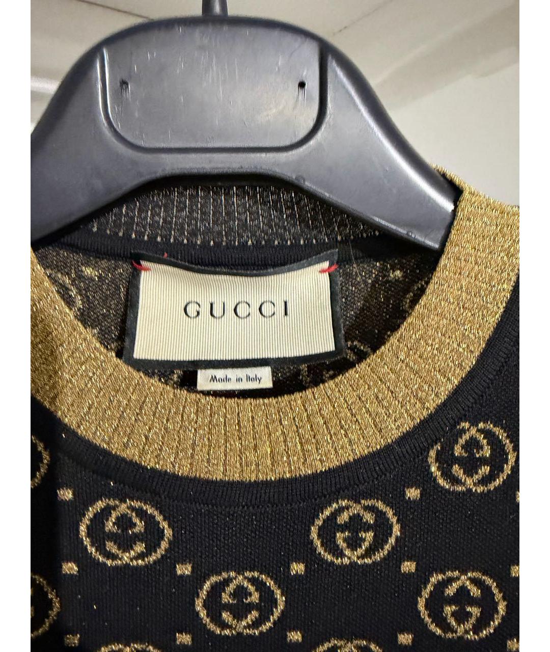 GUCCI Коричневый джемпер / свитер, фото 3