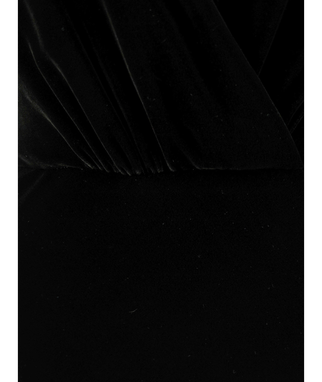 OSCAR DE LA RENTA Черное бархатное вечернее платье, фото 4