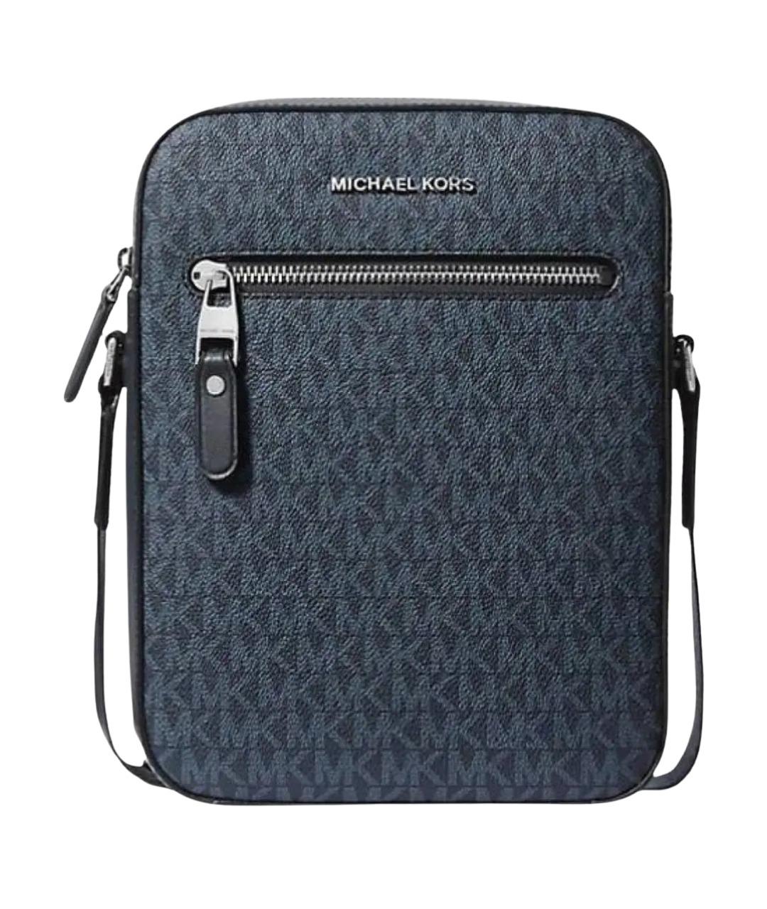 MICHAEL KORS Темно-синяя сумка на плечо, фото 1