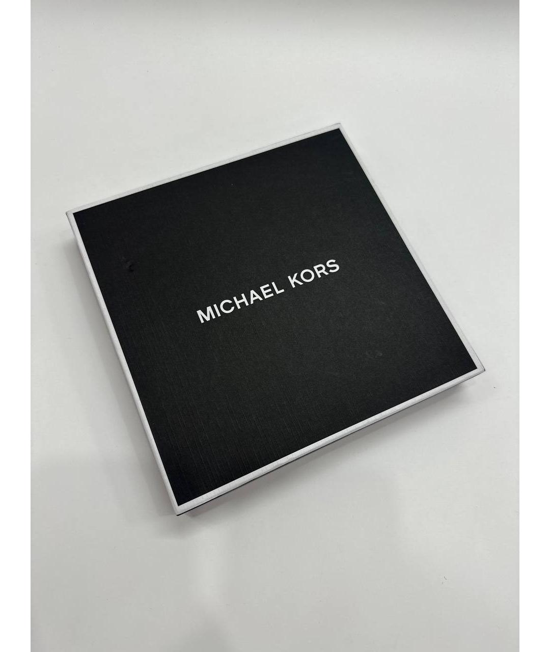 MICHAEL KORS Белый кожаный кошелек, фото 8