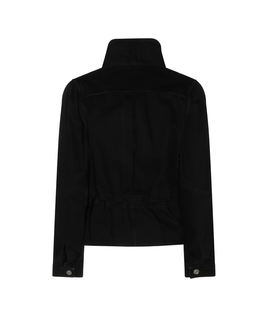 ISABEL MARANT ETOILE Черная хлопковая куртка, фото 3