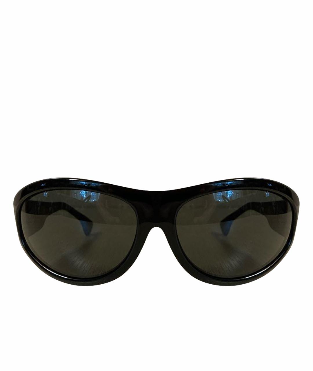 CHROME HEARTS Черные пластиковые солнцезащитные очки, фото 1