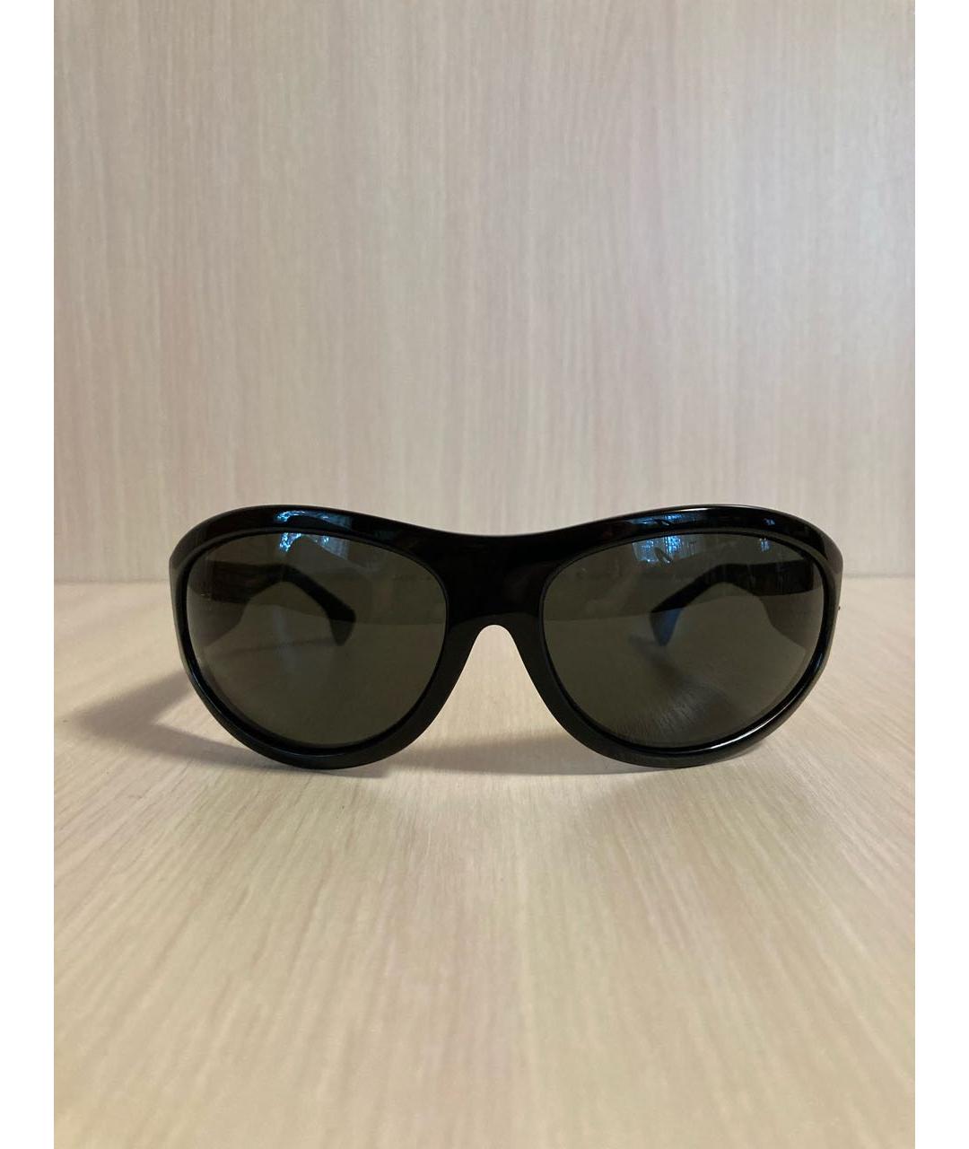 CHROME HEARTS Черные пластиковые солнцезащитные очки, фото 9