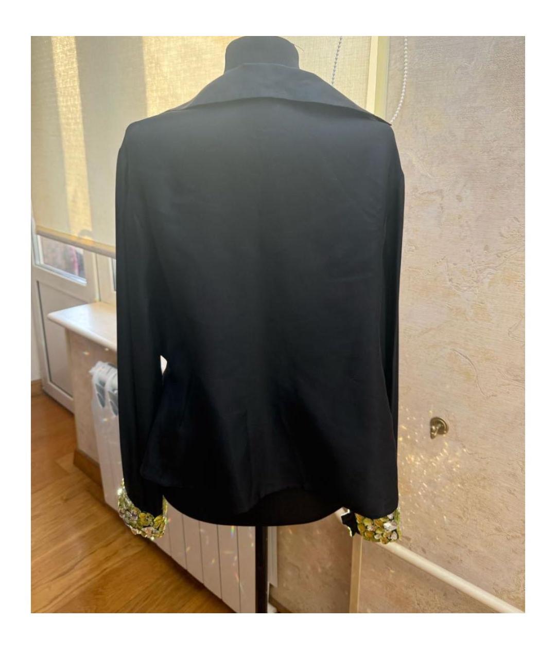 VERSACE Черная блузы, фото 2